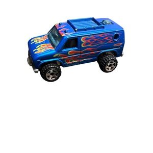 Vintage B41 Blue Flame Van 1977 Toy Car Truck Hot Wheels